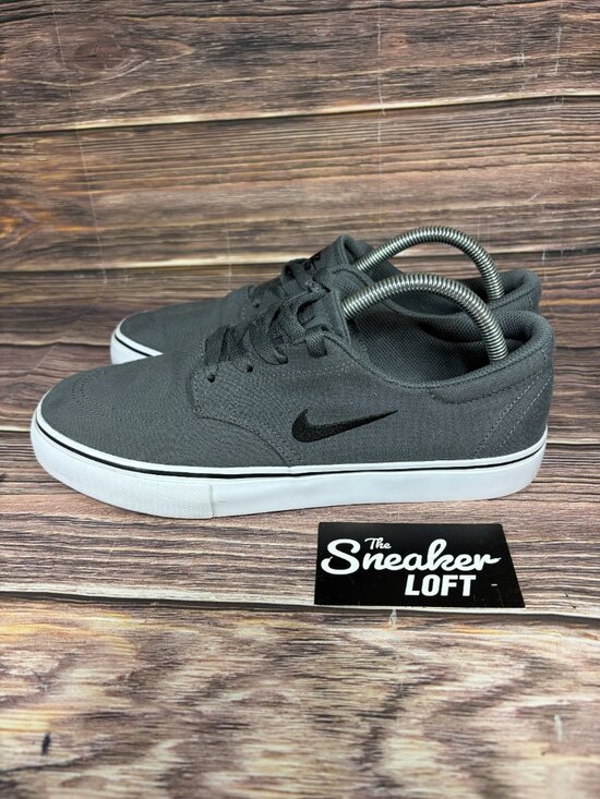 Nike SB Clutch Canvas Grey Men\'s Skateboarding Shoes Size 9 main image 6